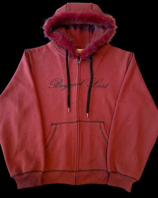 Rhinestone Cherry Cola Hoodie