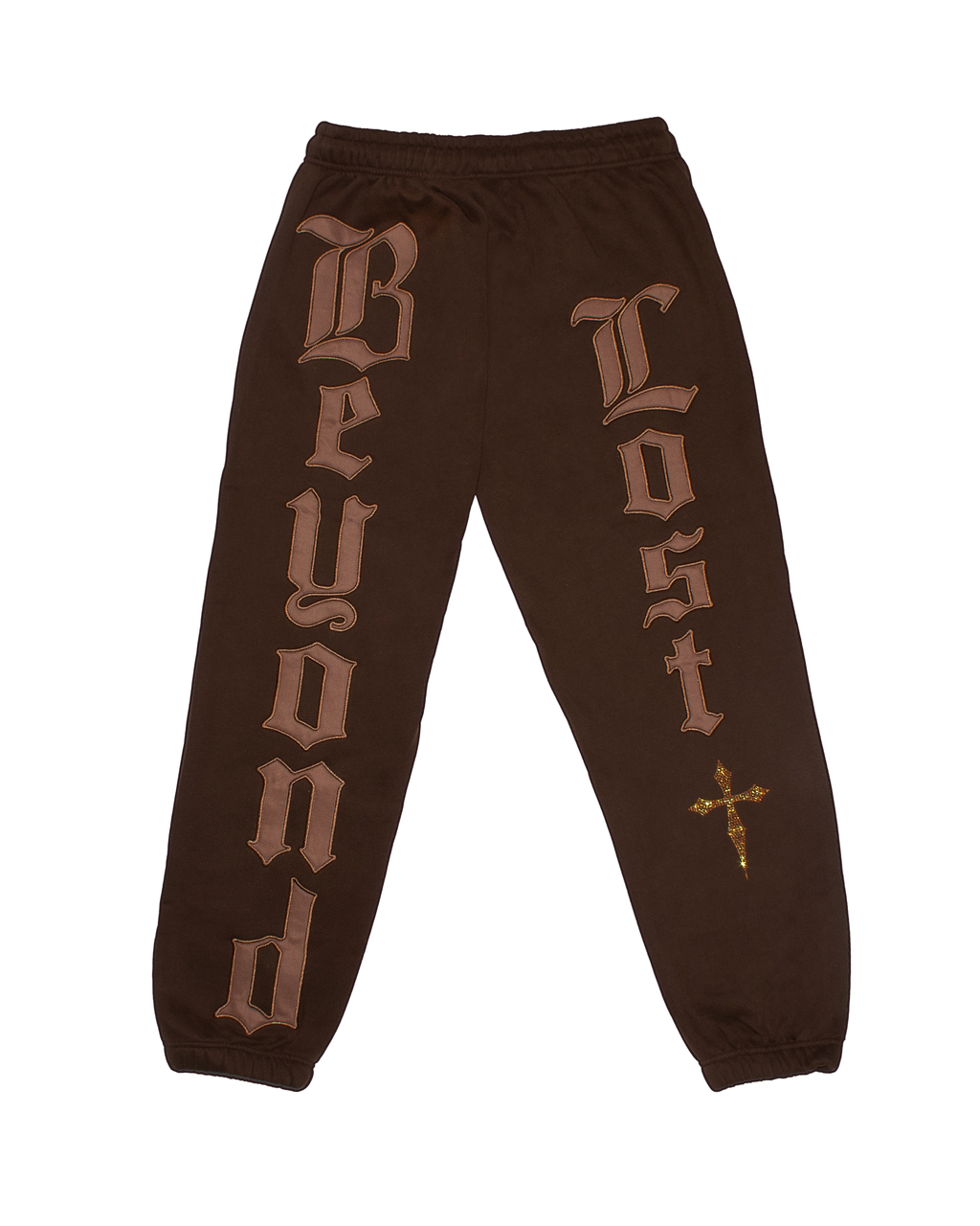 Forest Brown: Crystal Dagger Sweatpants
