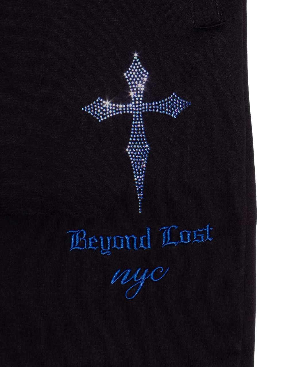 Black and Blue: Crystal Dagger Sweatpants