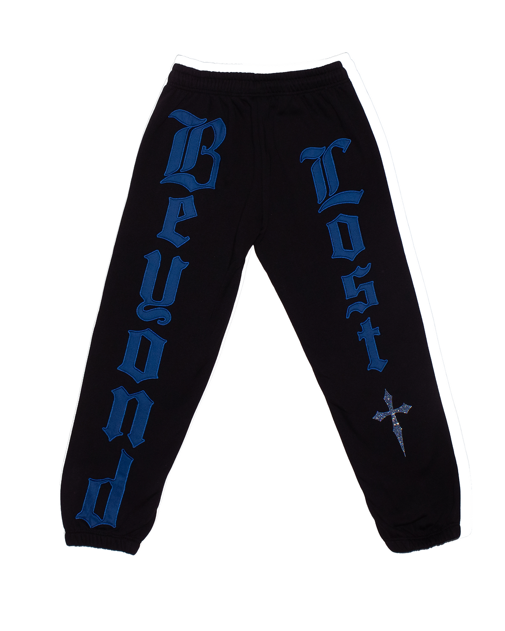 Black and Blue: Crystal Dagger Sweatpants