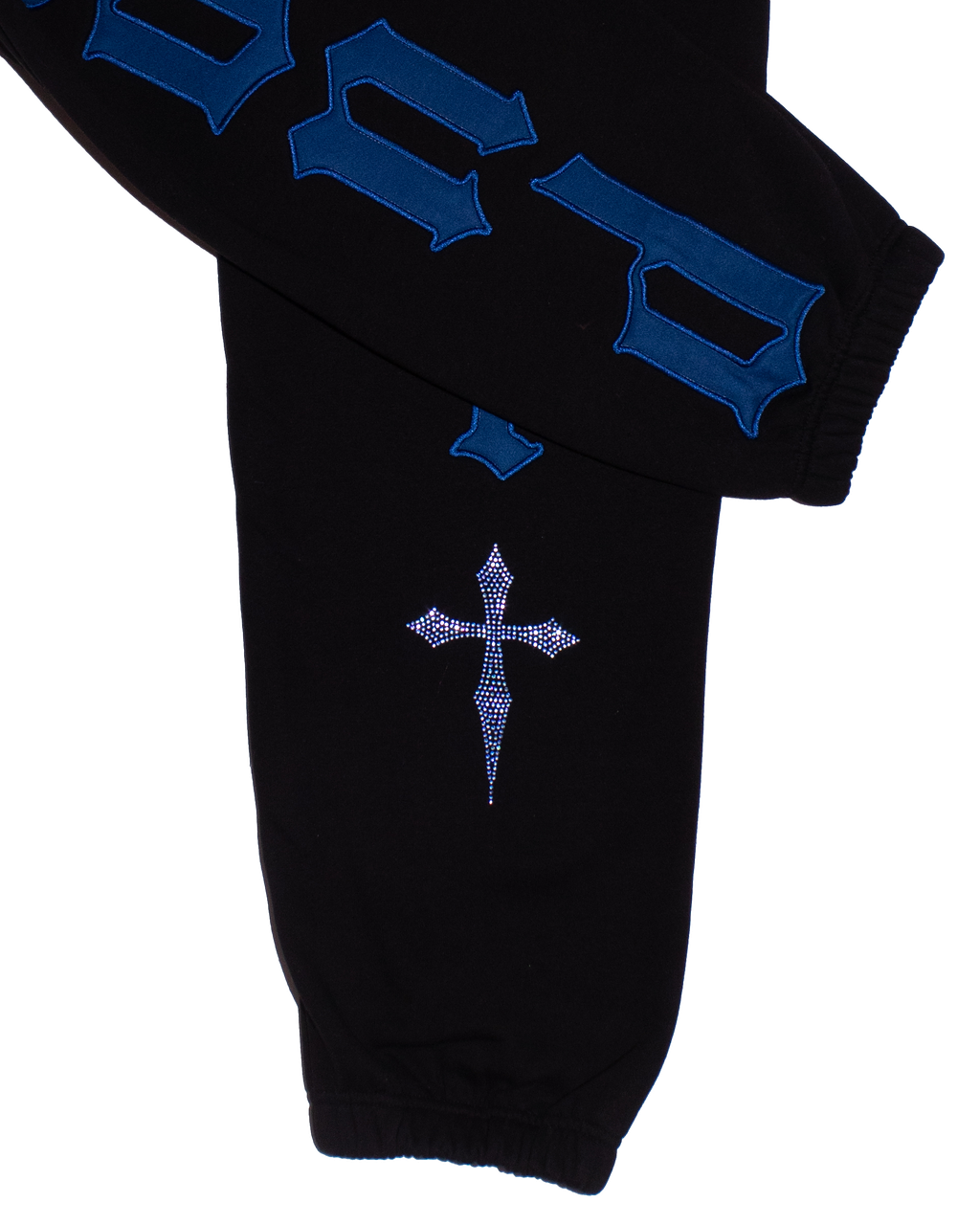 Black and Blue: Crystal Dagger Sweatpants