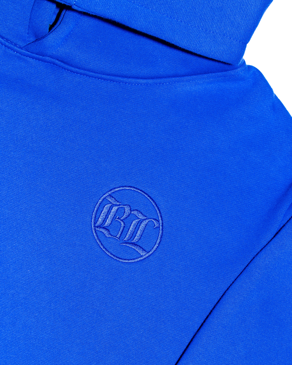 Royal Blue: Royal Triad Oversized Pullover Hoodie