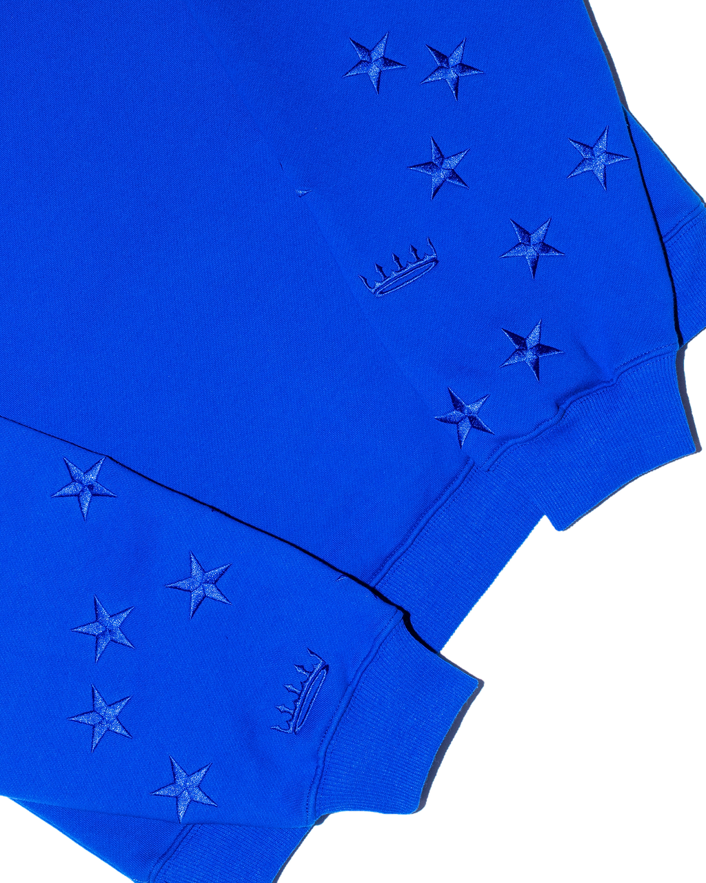 Royal Triad Collection: Royal Blue Oversized Pullover Hoodie