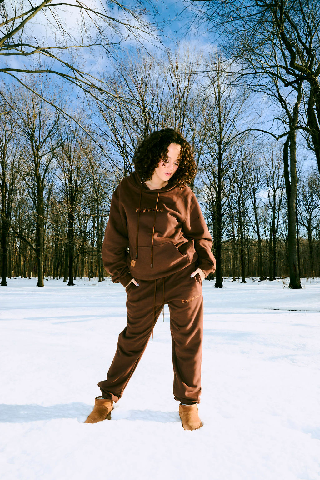 Mocha NYC Embroidered Sweatpants