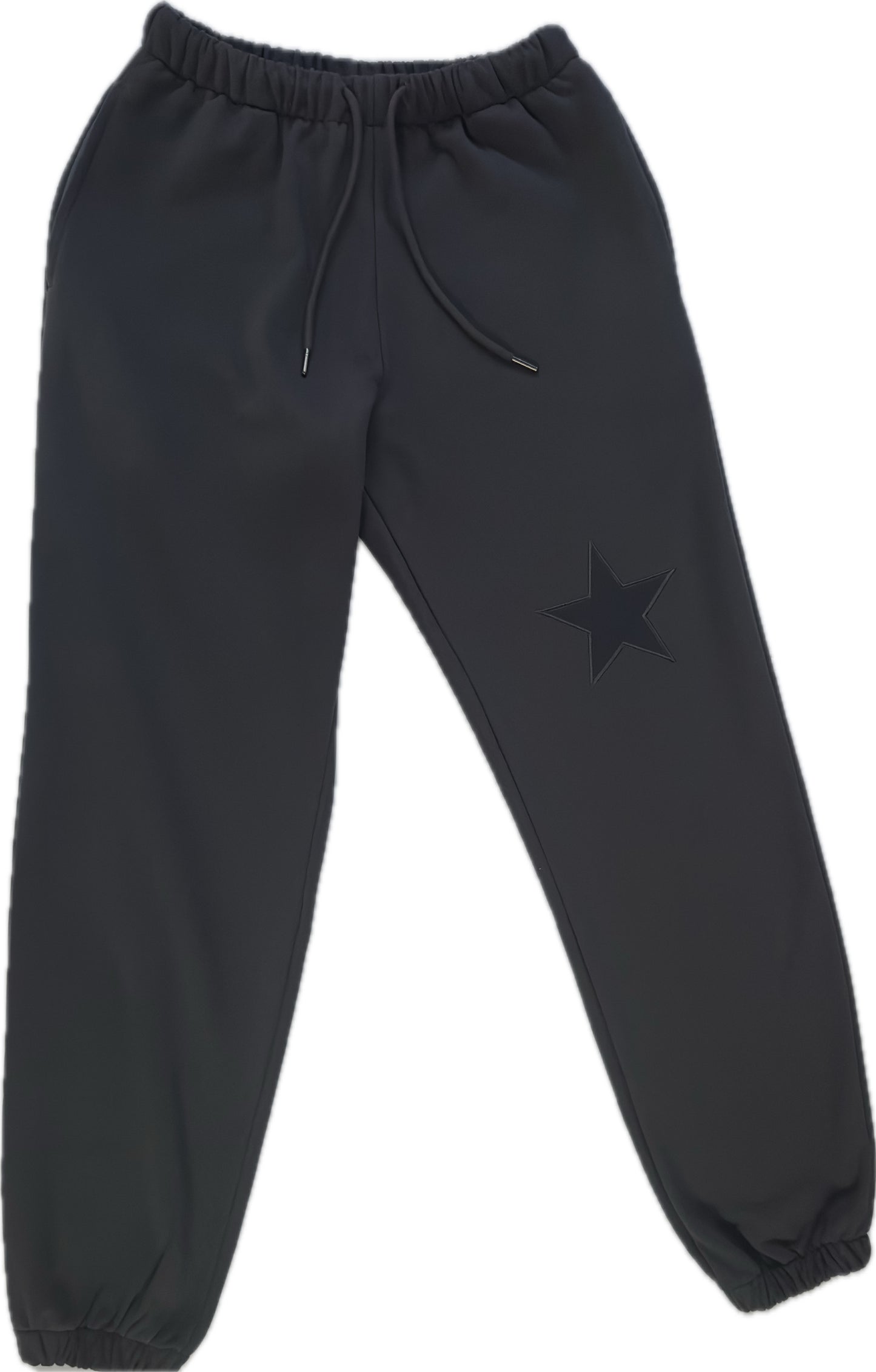 Smoke Gray Star Sweatpants. Oversized. Limited Edition!