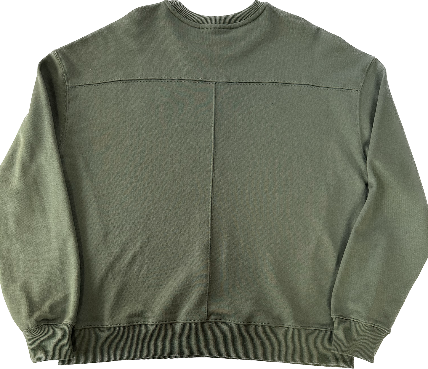 Sage Green Star Crewneck Sweatshirt. Lightweight Oversized. Limited Edition!