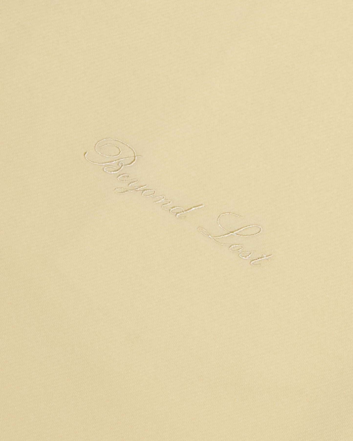 Buttermilk Yellow Lightweight Hoodie