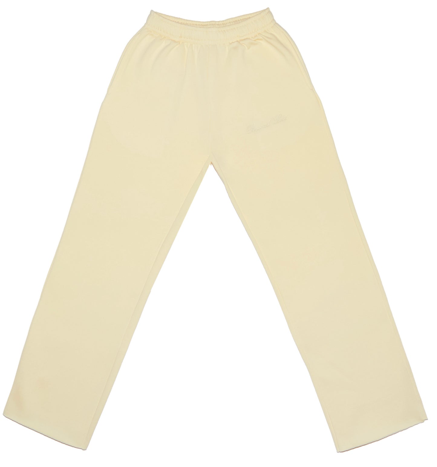 Buttermilk Yellow Lightweight Sweatpants