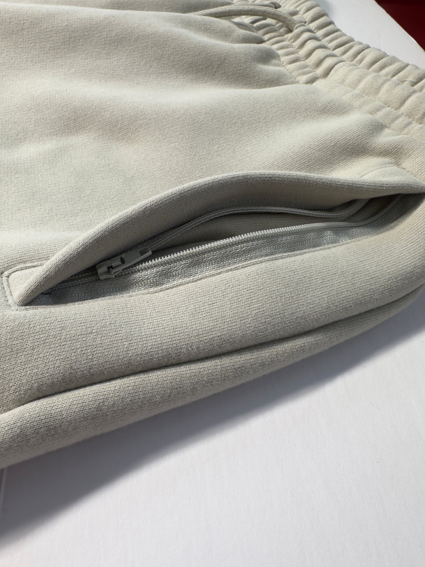 MoonShadow Mint Sweatpants: Embroidery, 3 Zip Pockets- Oversized/Unisex