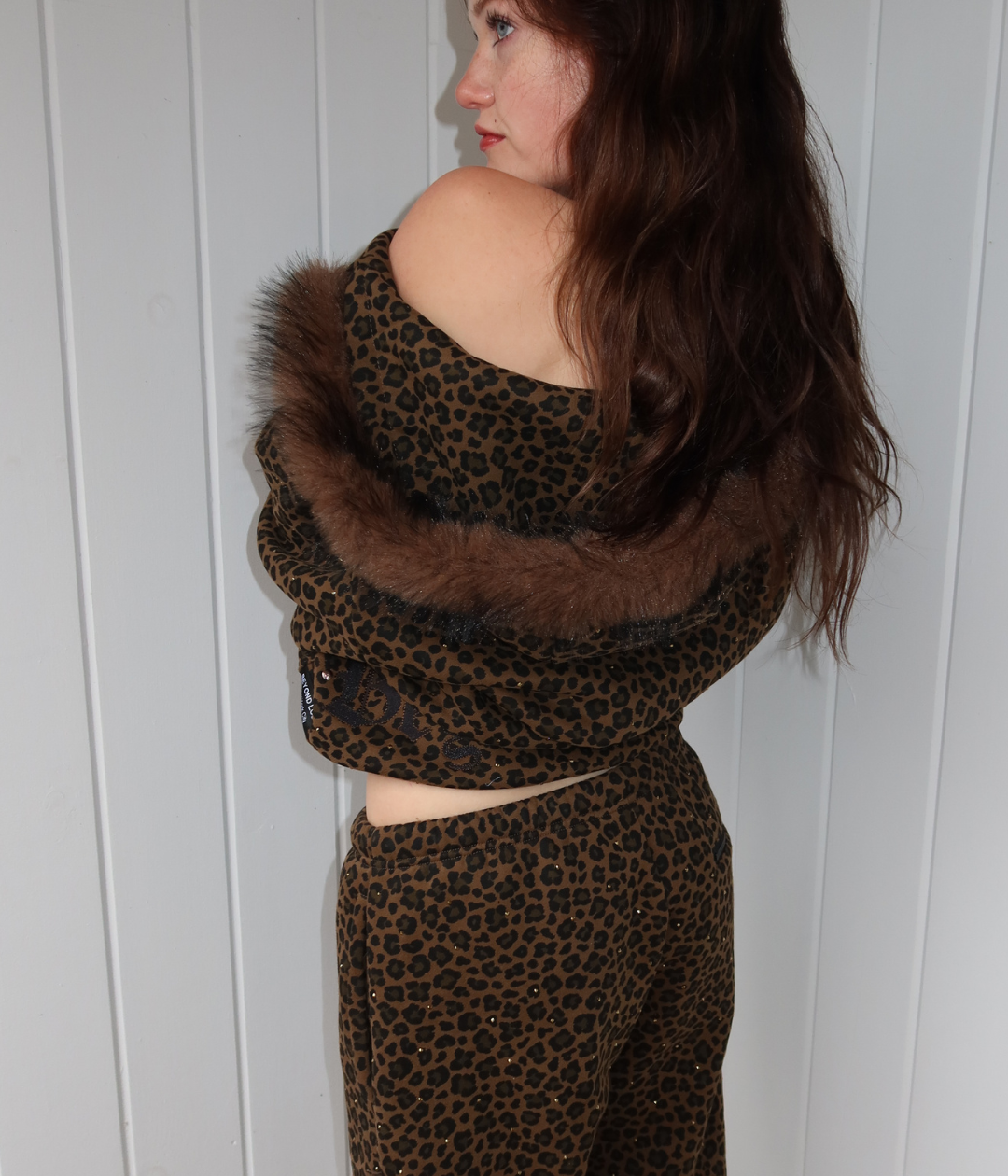 NEW! Copper Cheetah Rhinestone Sweats