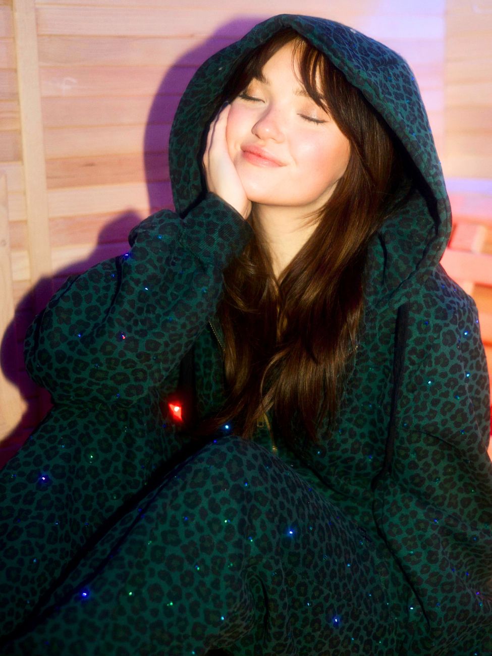 NEW! Crystal Prairie Green Hoodie