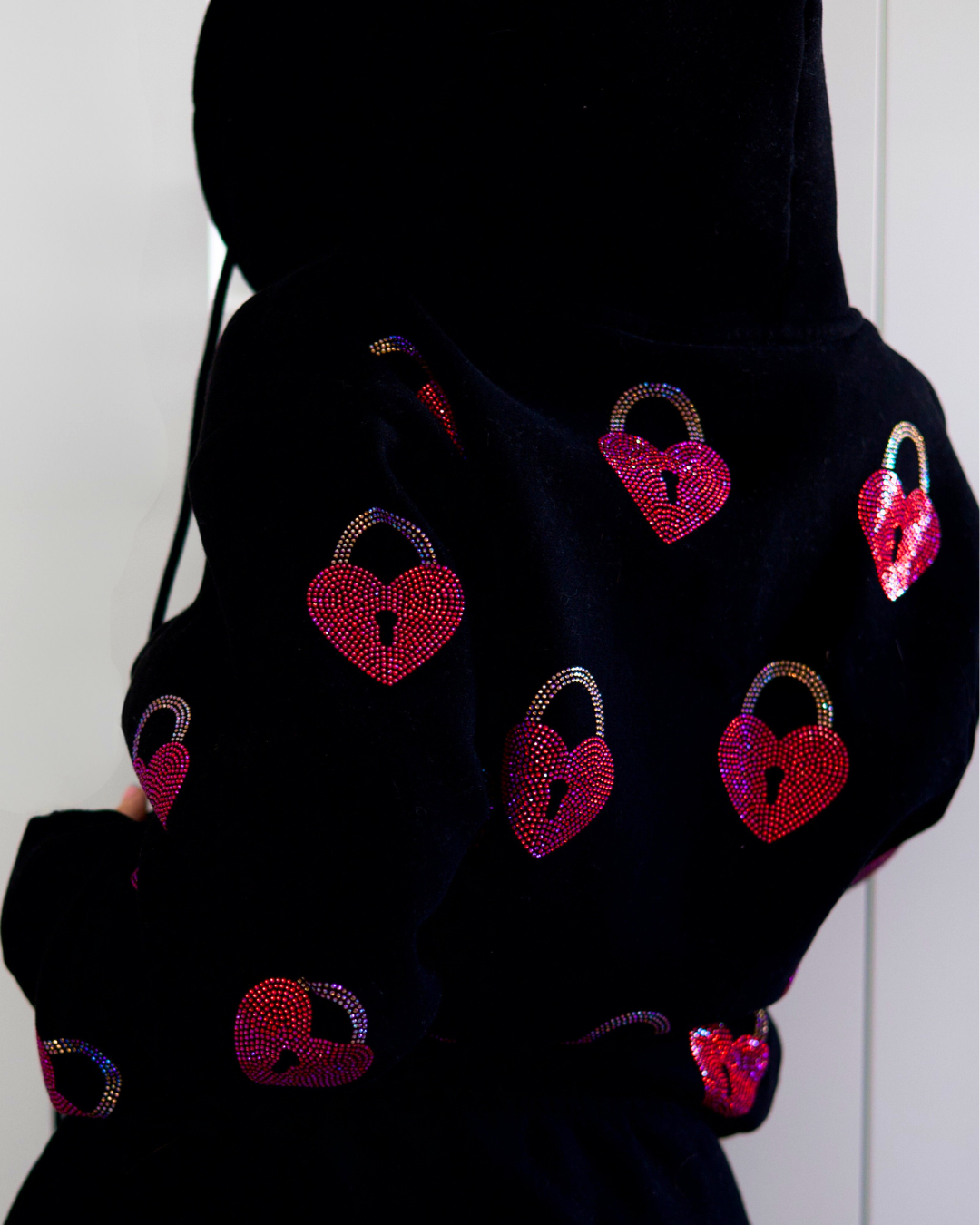 NEW! Heart Lock + Key Hoodie