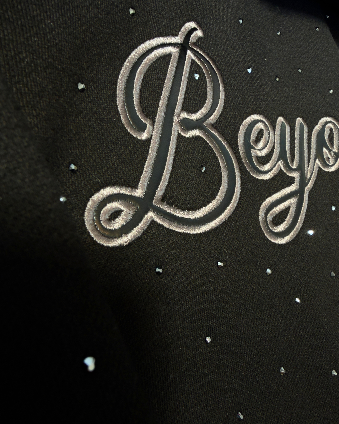 NEW! Black Rhinestone Midnight Star Hoodie