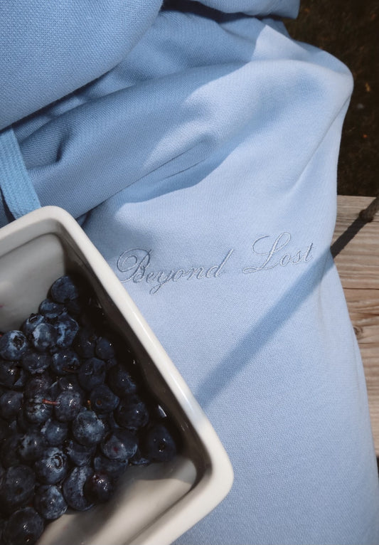 Breakfast at Tiffany's Lightweight Blue Pants