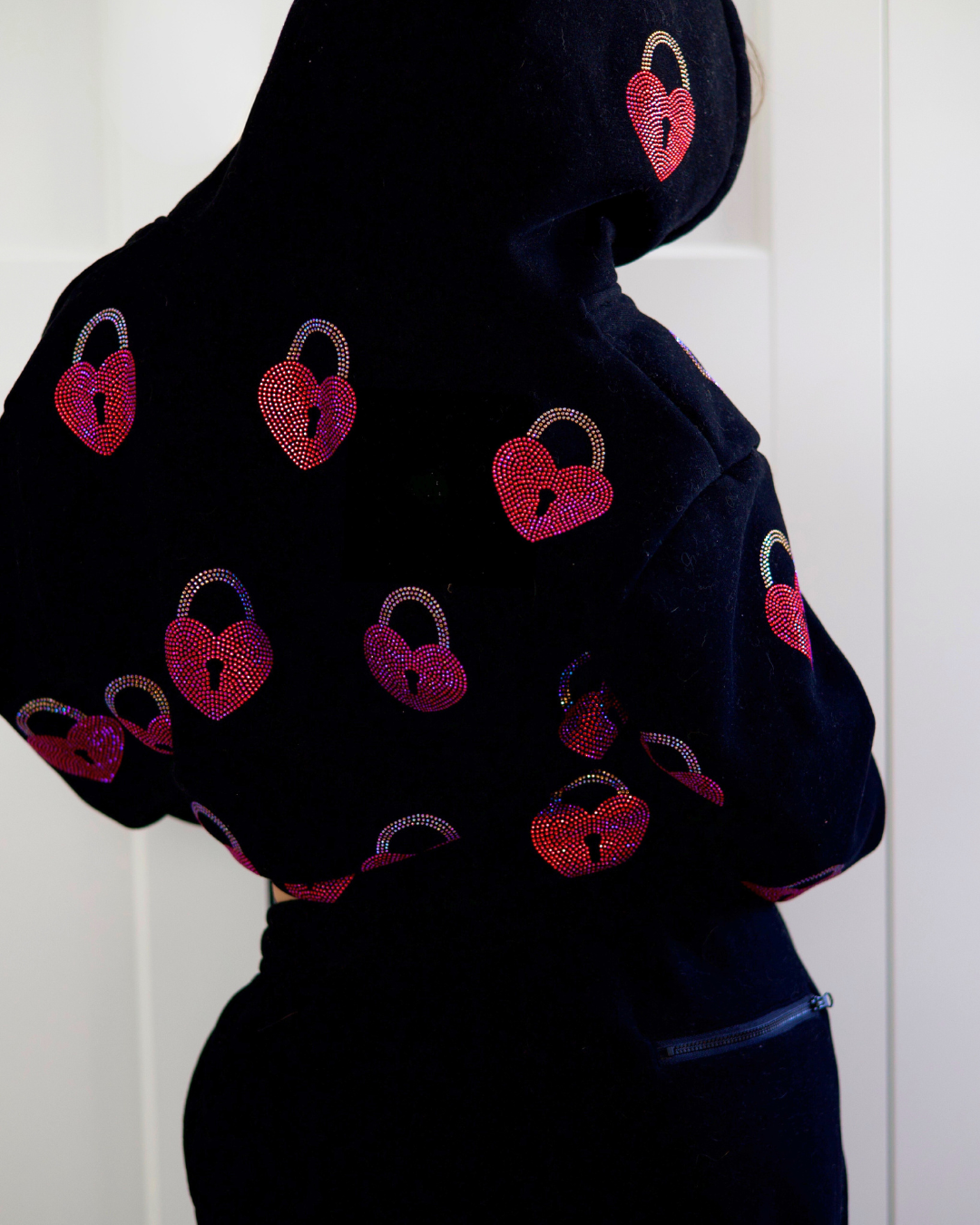 NEW! Heart Lock + Key Hoodie