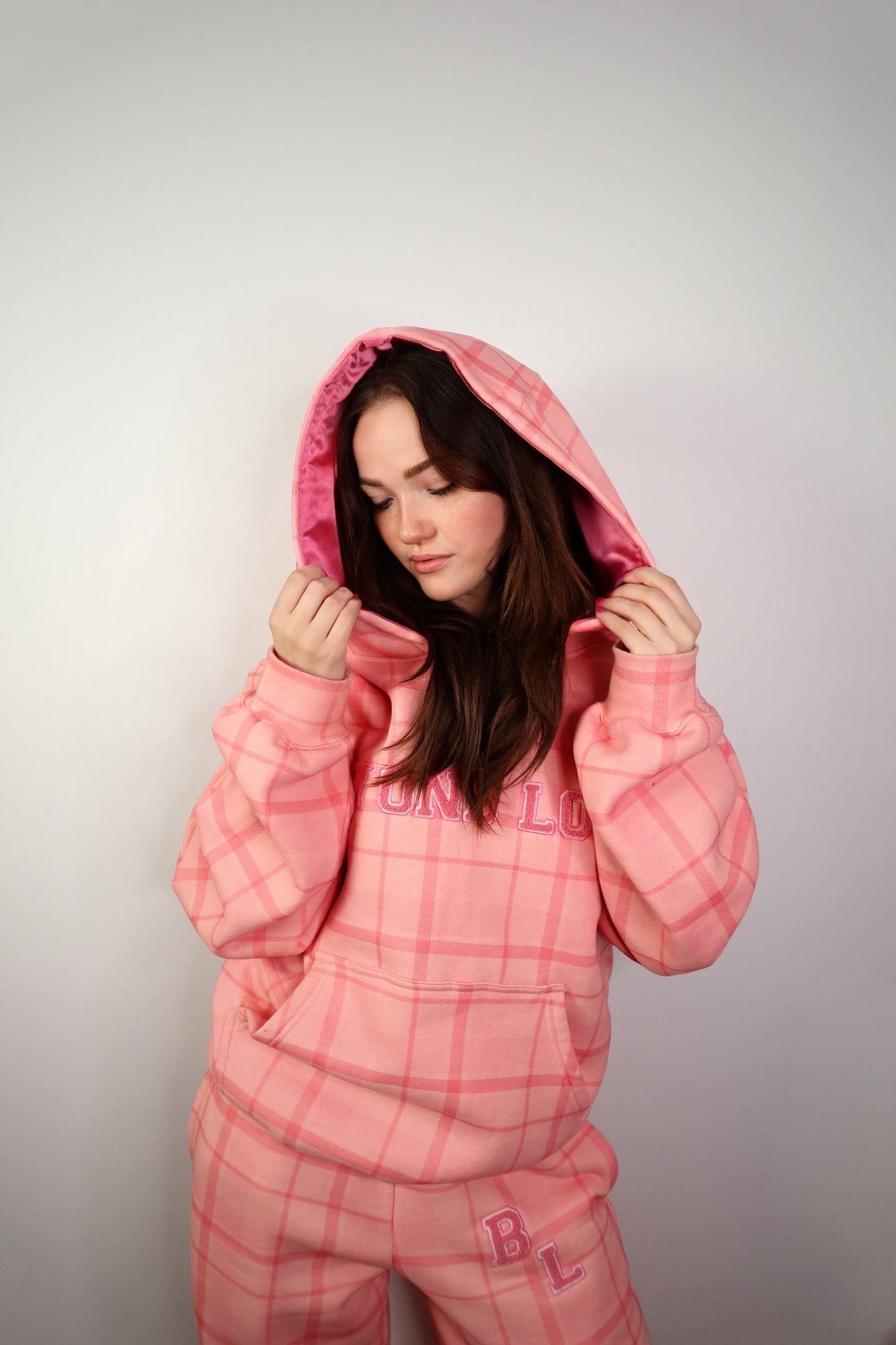 NEW! Varsity Pink Hoodie