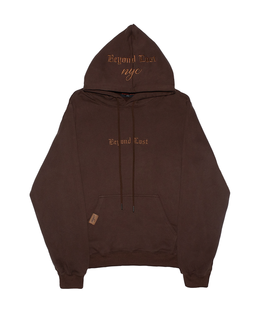 Mocha NYC Embroidered Hoodie