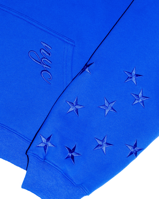 RESTOCK! Royal Triad Collection: Royal Blue Oversized Pullover Hoodie