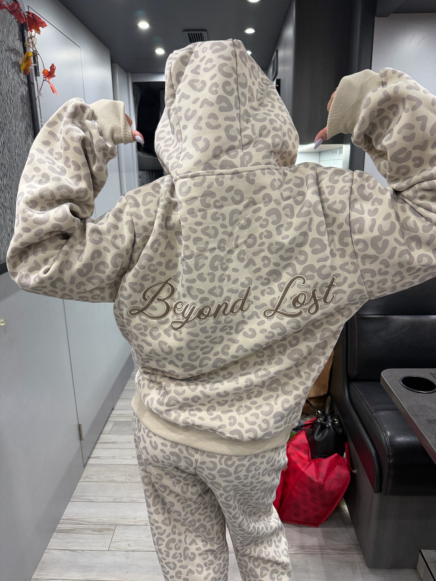 NEW! Lux Leopard Hoodie