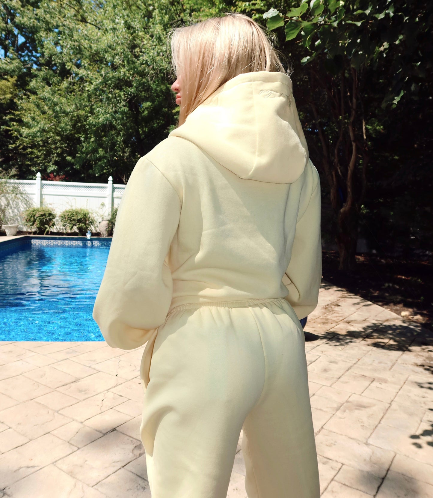 NEW! Buttermilk Yellow Lightweight Hoodie