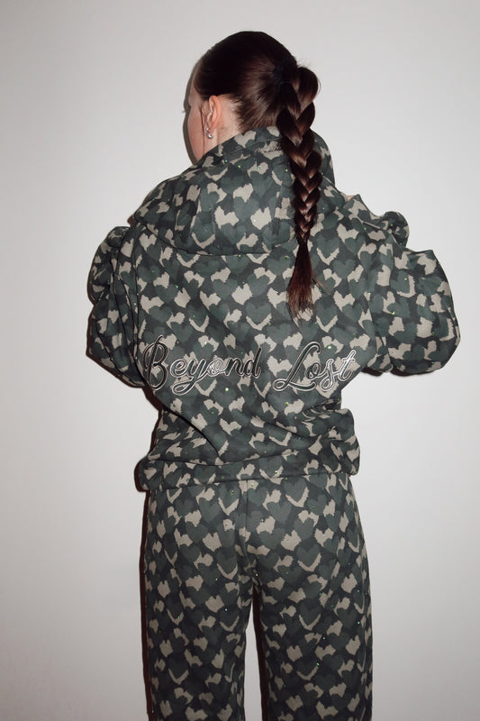 NEW! Vintage Heart Camo Pants