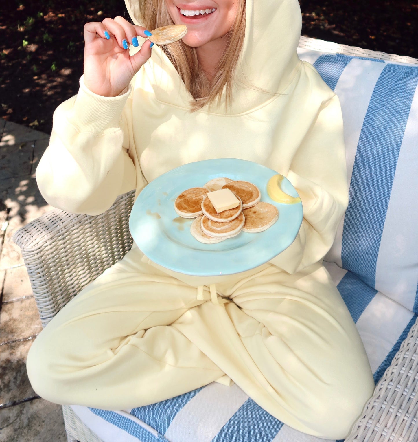 NEW! Buttermilk Yellow Lightweight Hoodie