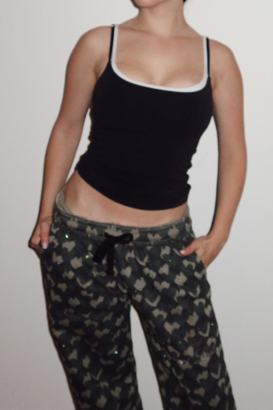 NEW! Vintage Heart Camo Pants